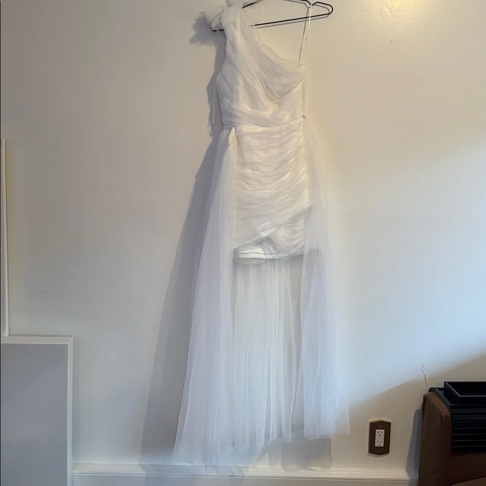 NWT SAU LEE Sidney Dress in White size 6 - Picture 2 of 7